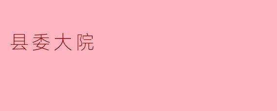 县委大院