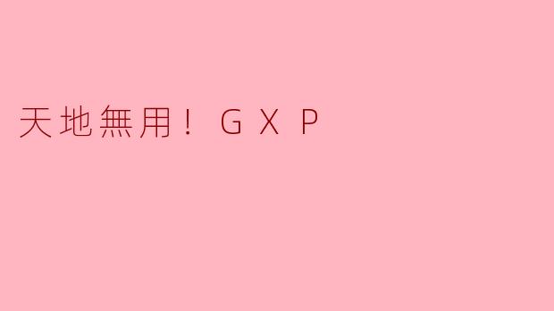 天地無用！GXP