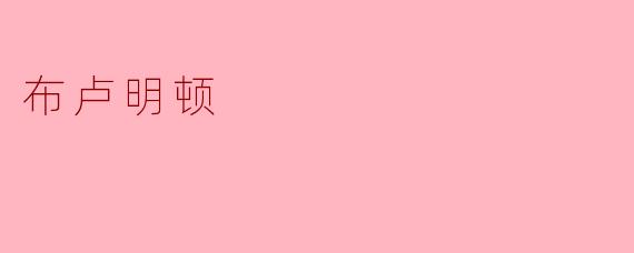 布卢明顿