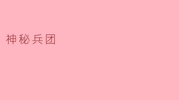 神秘兵团